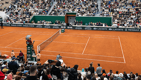 sponsor match Rolland Garros