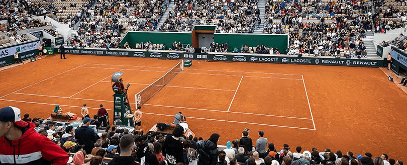 sponsor match Rolland Garros