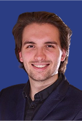Portrait de Lino Bagnis, sales trader chez ENGIE pour les entreprises et les collectivités